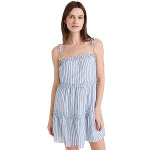 Rails Caralyn Striped Mini a Line Dress Lighthouse M